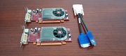 2x ATI Radeon 2400XT DMS59 + przejściówka