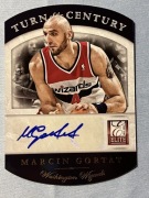 2013-14 ELITE #14 WIZARDS Marcin Gortat AUTO TURN OF THE CENTURY 01/75
