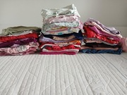 Mega paka ubranek dla dziewczynki w rozmiarze 86