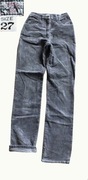 Armani jeans welurkowe rurki r.XXS/XS