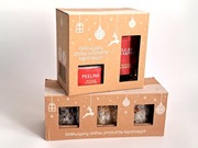 EKSKLUZYWNY ZESTAW do kąpieli ŚWIĄTECZNY: olejek + peeling + sole mineralne