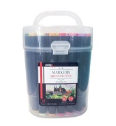 artystyczne markery dwustronne, alkoholowe markery zestaw