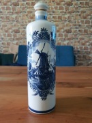 Butelka/wazon ręcznie malowana Delft