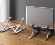 Podstawka pod laptopa tablet podkładka chłodząca na biurko składana Al
