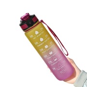 BUTELKA NA WODĘ BIDON Z MIARKĄ Z PODZIAŁKĄ 1000ML 1L