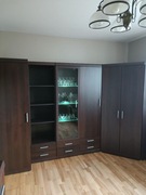 Meble pokojowe cały komplet wraz z wersalką i żyrandolem 