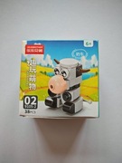 KLOCKI Figurka Krowa Zestaw 38el. 6+ NOWE Mini