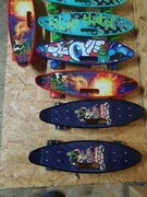 DESKOROLKA FISZKA LED DESKA FISZKI ŚWIECĄCE KOŁA