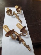 Para podwójnych kinkietów.