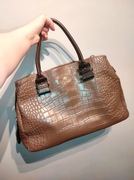 Torebka Wittchen brązowa torba shopper skórzana skóra leather na ramię 