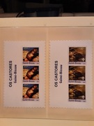 Gwinea Bissau 2003  Mi 2471-5 bóbr 5 x lux trójek idealna  pozycja