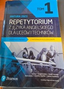 Repetytorium z j. angielskiego dla liceum technikum matura 2023 tom 1 i 2