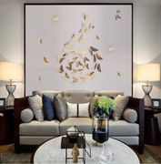 Ozdoba ścienna 3D – Motylki srebrne