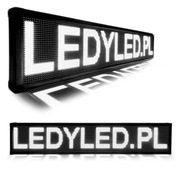 Używana Tablica LED biała 300 x 56 cm z WiFi