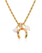 Naszyjnik Zezu jewelry podkowa kolorowe