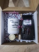 Prezent na Dzień Nauczyciela MINI BOX zestaw prezentowy kubek Dobry Nauczyc