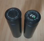 Butelki termiczne z wyświetlaczem temperatury 