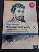Ponad Słowami maturalne karty pracy
