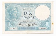 Francja 10 franków 1940 P.84