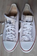 Buty trampki CONVERSE ALL STAR niskie białe VINTAGE R.10