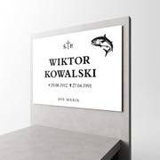 Nagrobek urnowy dla Wędkarza, montaż gratis caly śląsk