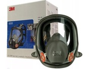 Maska PEŁNOTWARZOWA lakiernicza PEŁNA 3M seria 6800 roz.M oryginał