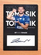 Autograf oficjalna karta Wisła Płock 2021/22 Piotr Tomasik