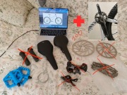 Korba Shimano Deore M6100 + dodatki | Demontaż Canyon Stoic 4