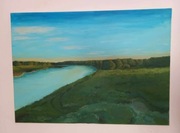 Obraz na płótnie - Wisła 