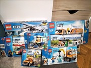 Duży zestaw klocków Lego city 62 zestawy