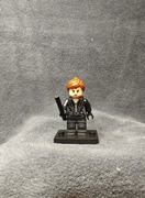 Minifigurka Black Widow z świata Marvel Kompatybilna z LEGO