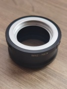 adapter obiektywu M42 na nex sony-E  
