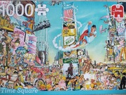 Puzzle Jumbo Premium Quality 1000 elementów Time Square