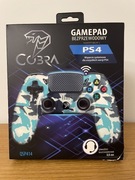 Cobra QSP414 kontroler bezprzewodowy do PlayStation PS4 Camo Ocean NOWY