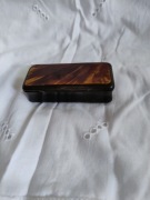 Tabakiera Tabakierka kość czarna 