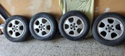 4 Koła na alufelgach Opel Astra II, opony letnie