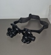 Okulary powiększające do precyzyjnych prac z oświetleniem