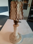 Lampka nocna - alabaster.