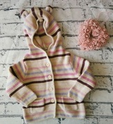 Sweterek dziewczynka 86-92