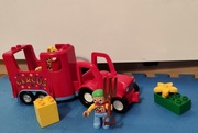 Lego Duplo pojazd cyrkowy klaun żyrafa podobny do 10550