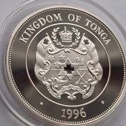 Srebrna moneta Kingdom of Tonga Srebro 31.27 grama próba 925