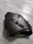 Popręg Globus  brązowy fartuch 