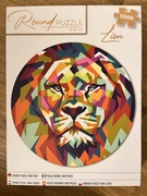 Okrągłe puzzle 1000 el 