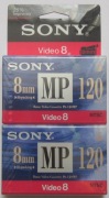 SONY P6-120MP / 120min / 8mm / Video8 / 2PAK