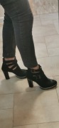 eleganckie botki Lasocki, skóra, rozm. 36