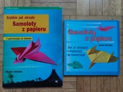 Samoloty z papieru – 2 książki: Schulze + Mitchell instrukcje składania
