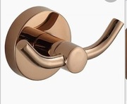Podwójny haczyk na ręcznik. Mexen. Gold rose