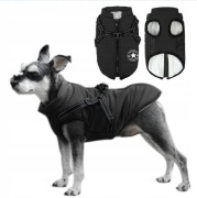  Kurteczka kurtka dla psa VOARGE czarny 3XL