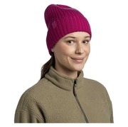 Buff 100% merino czapka wełniana damska BUFF Knitted Norval orchid unisex