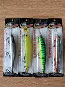 Zestaw woblerów sandaczowych Bandit Walleye Shallow 4 sztuki 